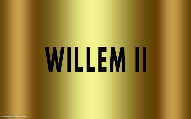 Gouden Willem II wallpaper