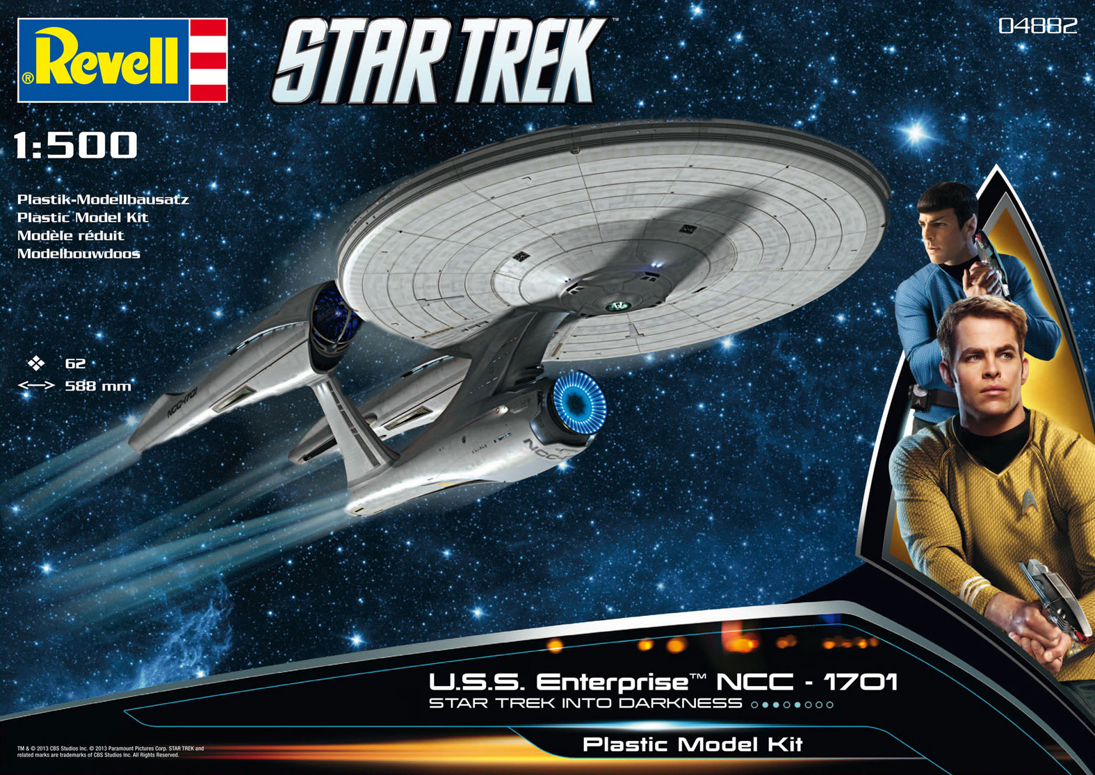 star trek starship model kits