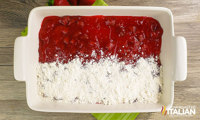Strawberry Dump Cake Strawberry Dump Cake