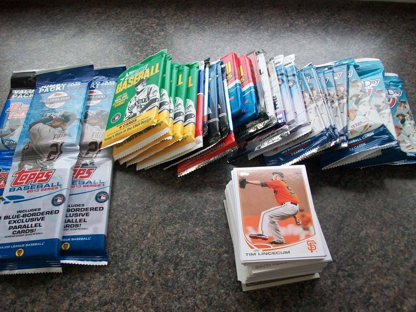 THE PURSUIT OF 80's(ness) Baseball packs from the Alley family