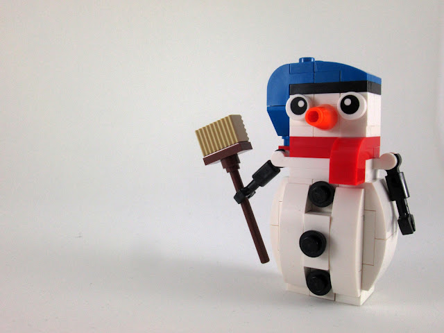MOC LEGO Boneco de neve