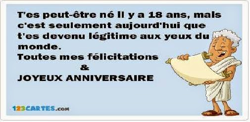 Joyeux Anniversaire 18 Ans Fille