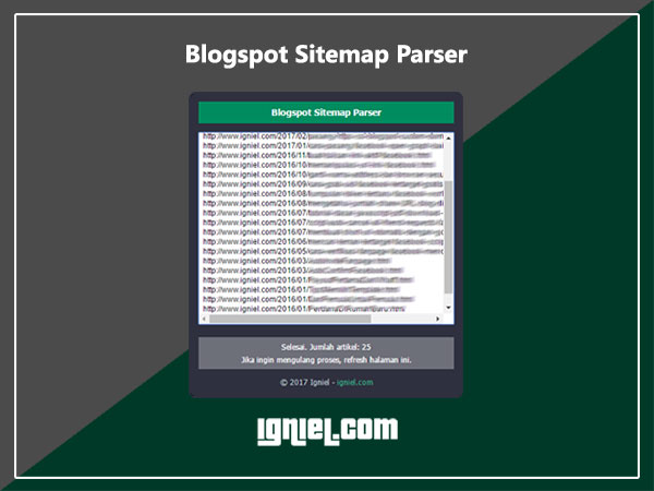 Cara Scrape Sitemap Blogspot Cara Scrape Sitemap Blogspot