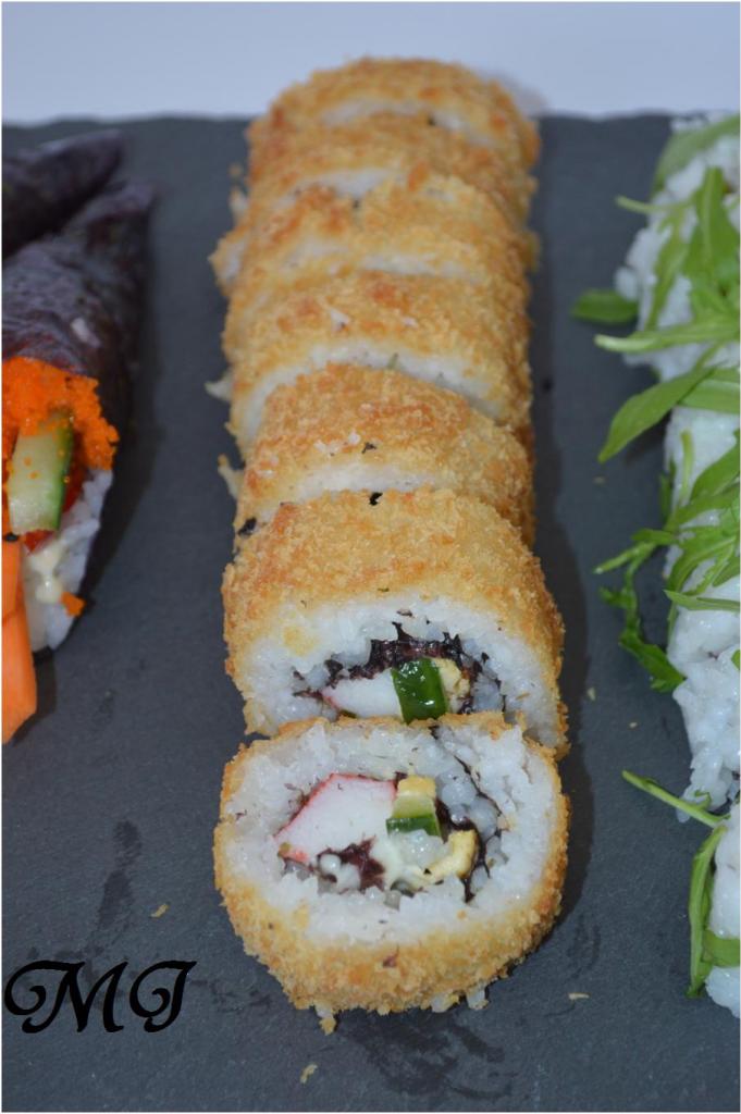 my little japanese world Deep Fried Crispy Sushi Roll すし