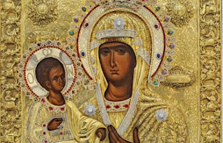 Σταυρός Θεσσαλονίκης: Σε λαϊκό προσκύνημα έως σήμερα η εικόνα της Παναγίας της Τριχερούσας