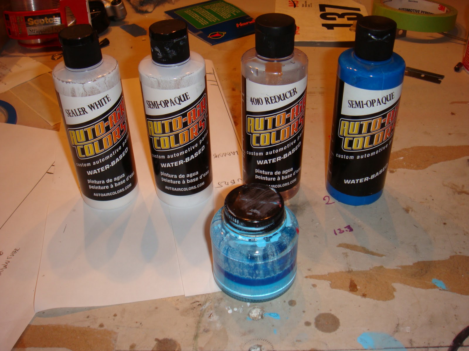 painting dirt bike plastics krylon fusion