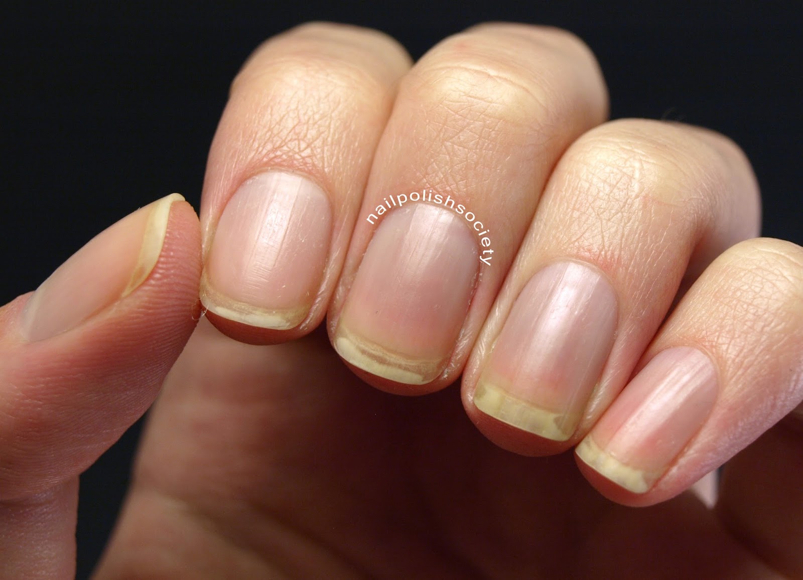 Nail Polish Society Lent Manicure... My Very Naked Nails and Nail Care