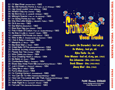 The Spotnicks - Vocal Tracks