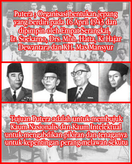 Organisasi Pada Zaman Pendudukan Jepang Yang Dipimpin Oleh Empat Serangkai Dengan