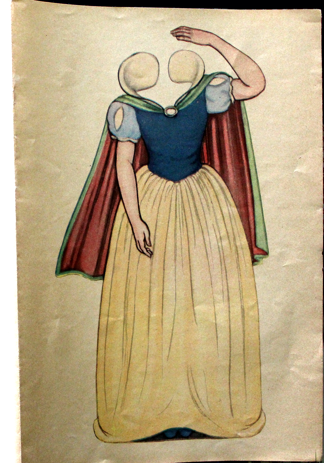 Filmic Light Snow White Archive 1938 Snow White CutOut Dolls, Whitman No. 3005