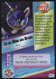 My Little Pony To the Moon and Beyond Series 4 Trading Card