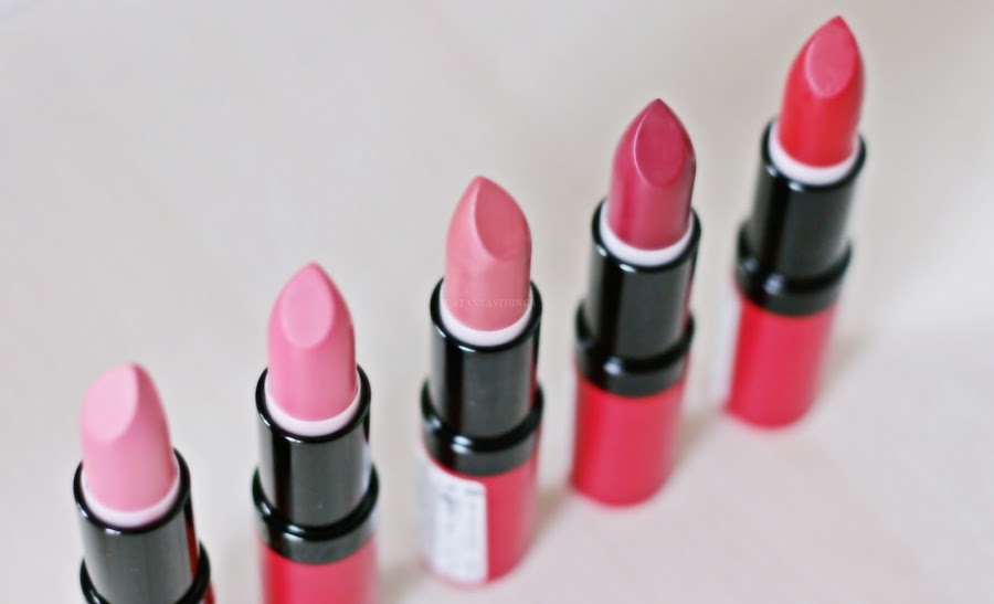 rimmel london lasting finish by kate lipstick swatches opinions review