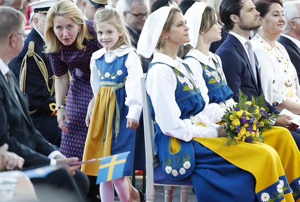 Crown Princess Victoria, Prince Daniel, Princess Estelle, Prince Carl Philip, Princess Sofia and Princess Madeleine