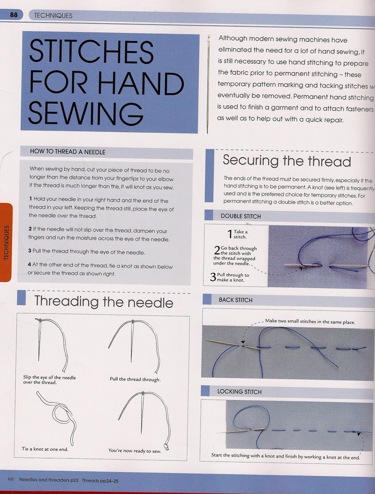 Fashion and Textiles IOE ST Hand stitching basics