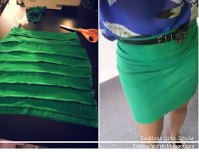 Endless Chic Style : DIY | How To Sew a Bandage Bodycon Skirt