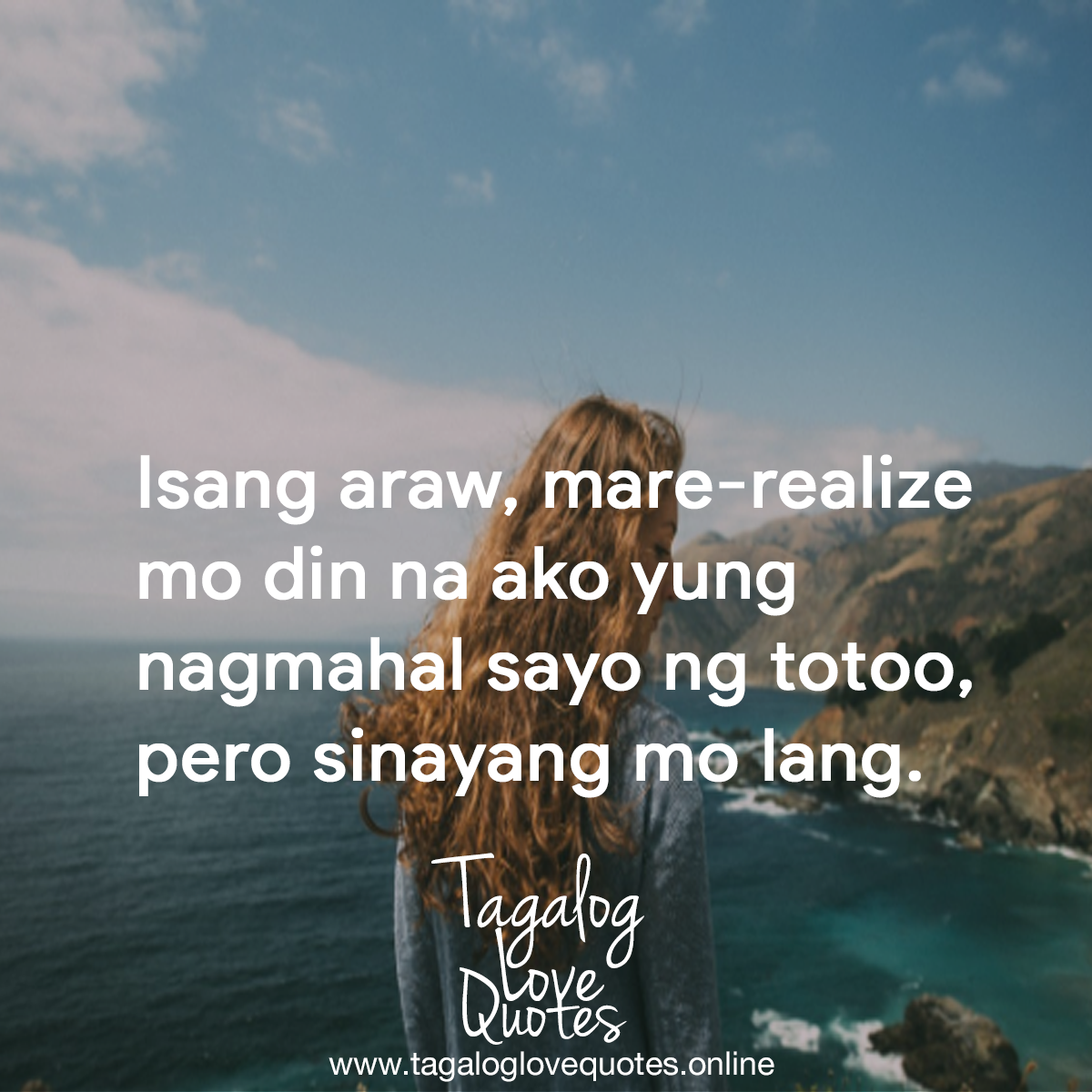 Isang araw mare-realize mo