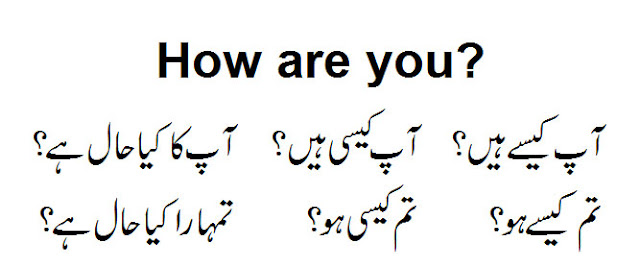 Learn Urdu Basics How Are You Meaning In Urdu