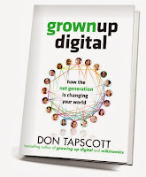 Book cover: Grown Up Digital by Don Tapscott.  Image Source: http://farm5.staticflickr.com/4133/4946166454_28ca4b4420_z.jpg