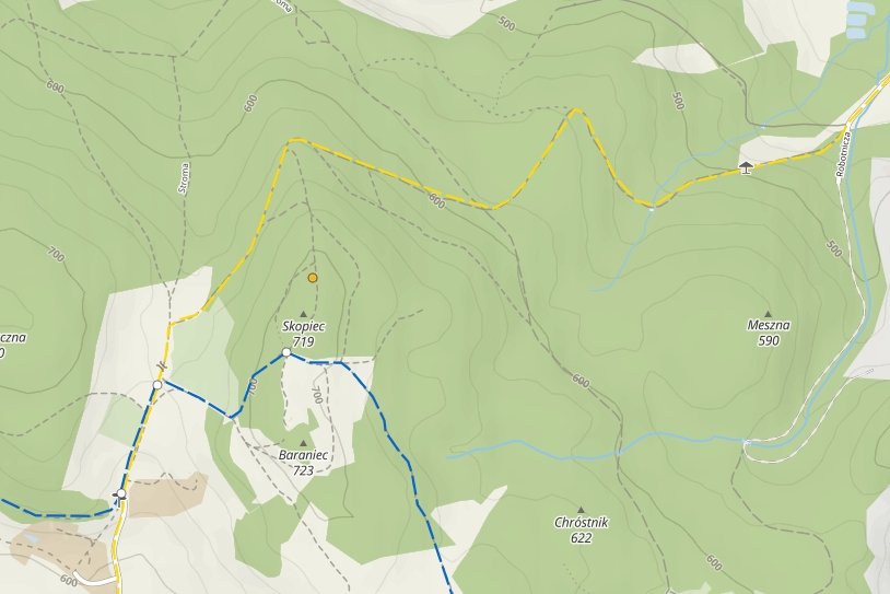 Wszyscy Jesteśmy Nomadami KORONA GÓR POLSKI SKOPIEC (724 m. n.p.m.)