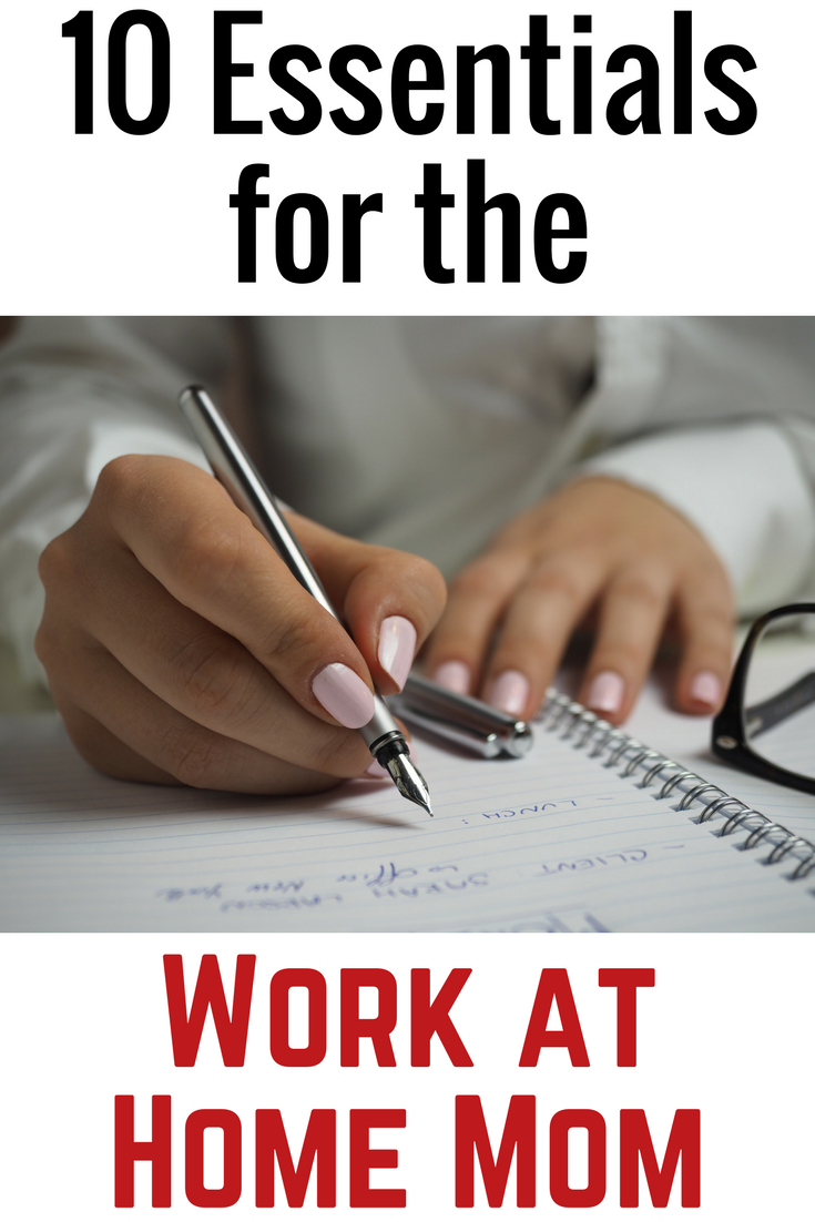 Working from home is a viable option for moms these days, but it does require a few essentials. From a dedicated space to family support, these are my 10 must-haves for working at home. Work at home must haves