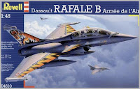 Maquette du Rafale B de Revell au 1/48. Maquette du Rafale B de Revell au 1/48.
