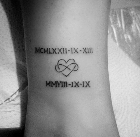 260+ Best Roman Numeral Tattoos (2019) Font Styles & Numbers Designs