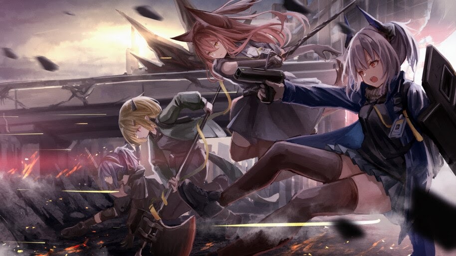 Arknights, Liskarm, Franka, Vanilla, Jessica, 4K, #6.1898
