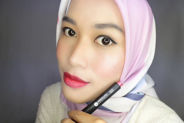 Review Absolute New York Click Lipstick 