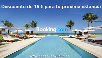 Cupón de decuento de 15 € para Booking.com Cupón de decuento de 15 € para Booking.com