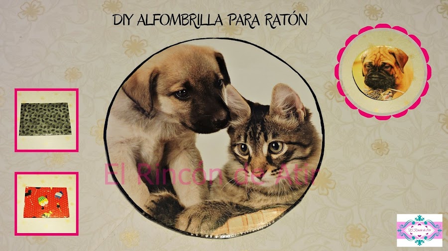 diy alfombrilla para ratón