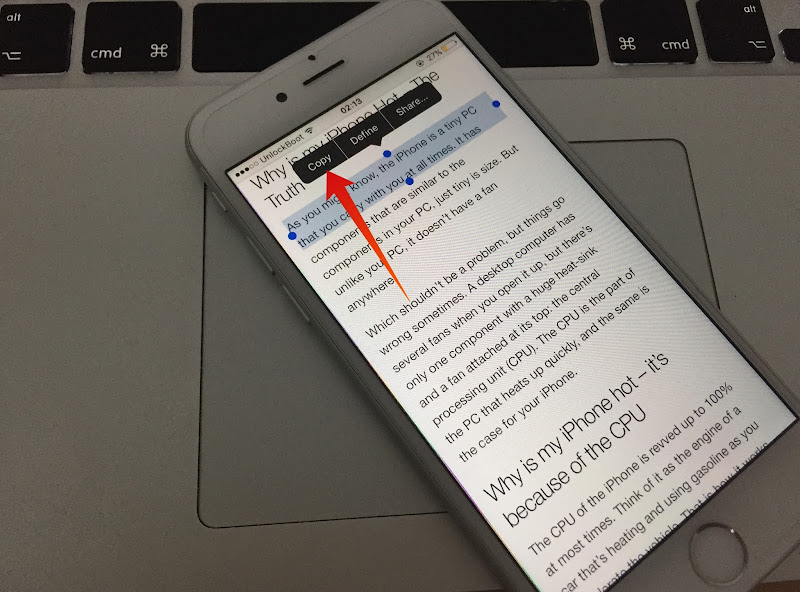 Copy Paste Not Working On iPhone Here's a Fix