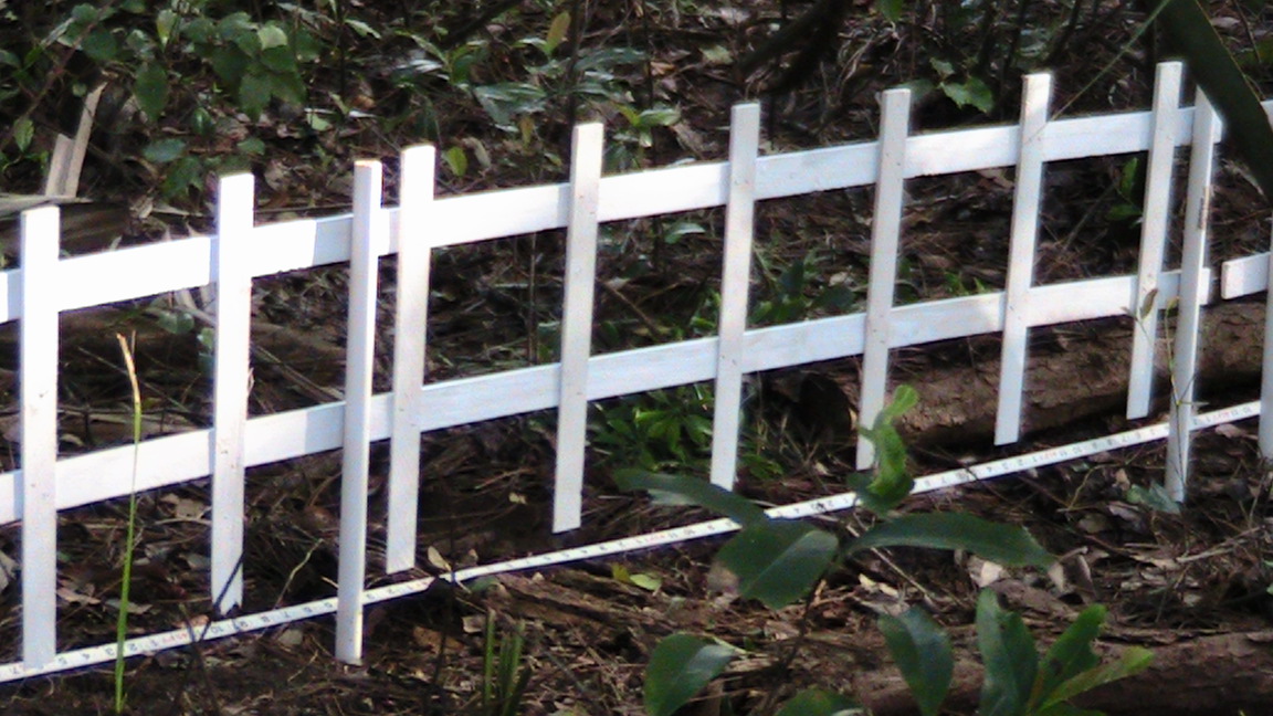 My Back Forty Garden and Park How to Build a Low Border Fence