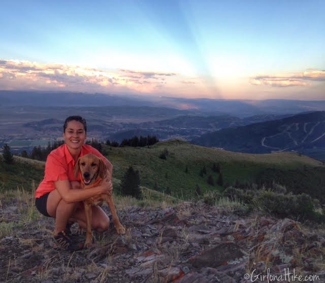 Hiking to Murdock Peak Girl on a Hike