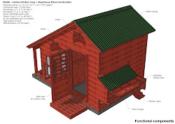 chicken coop plans combo dog cb100 construction insulated shed garden