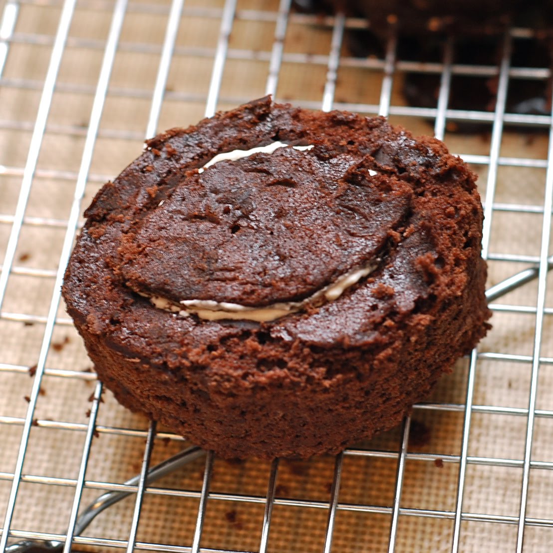 marzipan Homemade Ring Dings, Ding Dongs, King Dons...