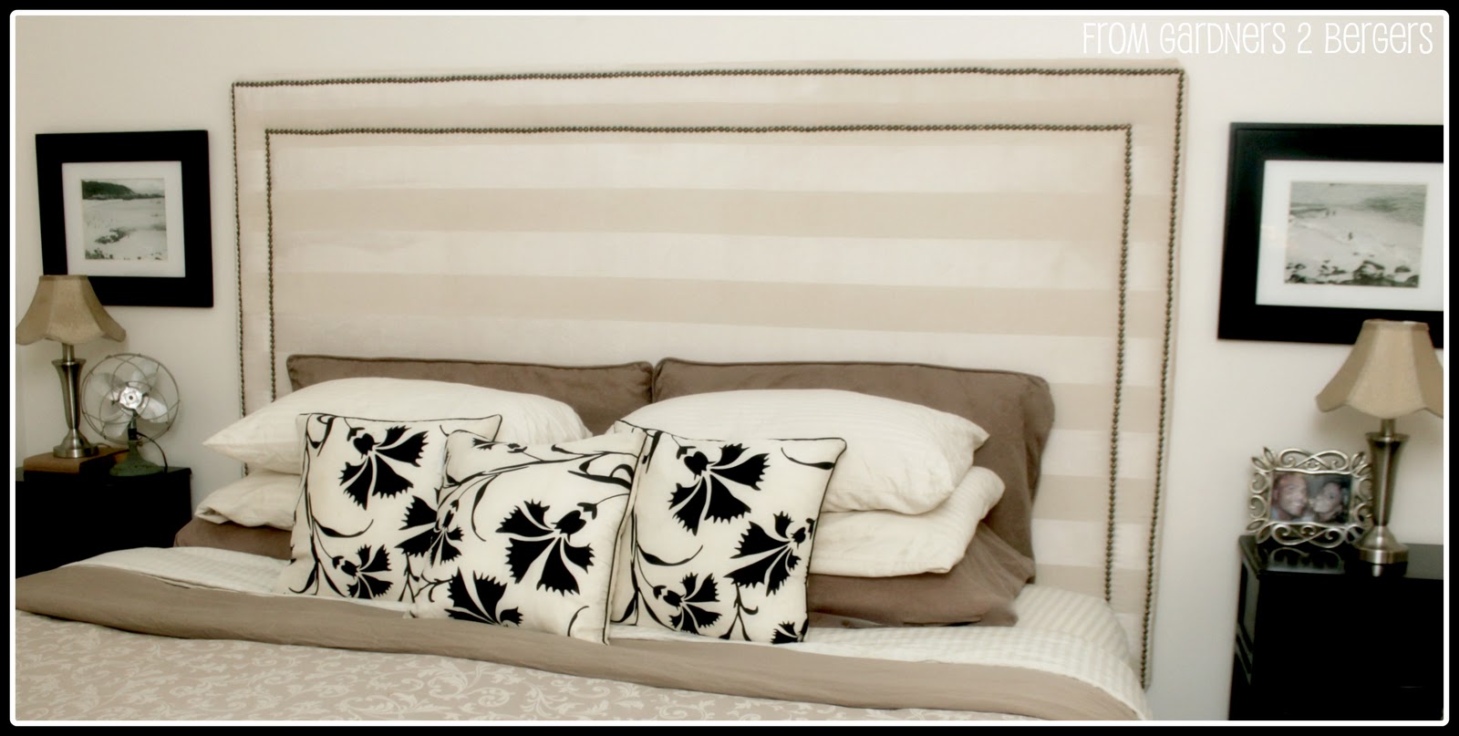Upholstered Nail Head Trim Headboard Tutorial Remodelaholic
