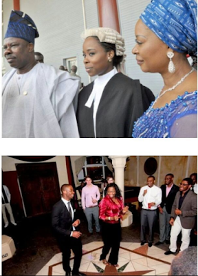 Governor Amosun's daughter and Abike Dabiri's son to wed in Abeokuta this Saturday..