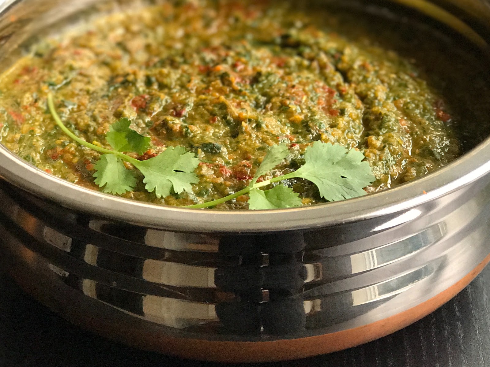 Fueling with Flavour Sindhi Sai Bhaji Spinach Stew