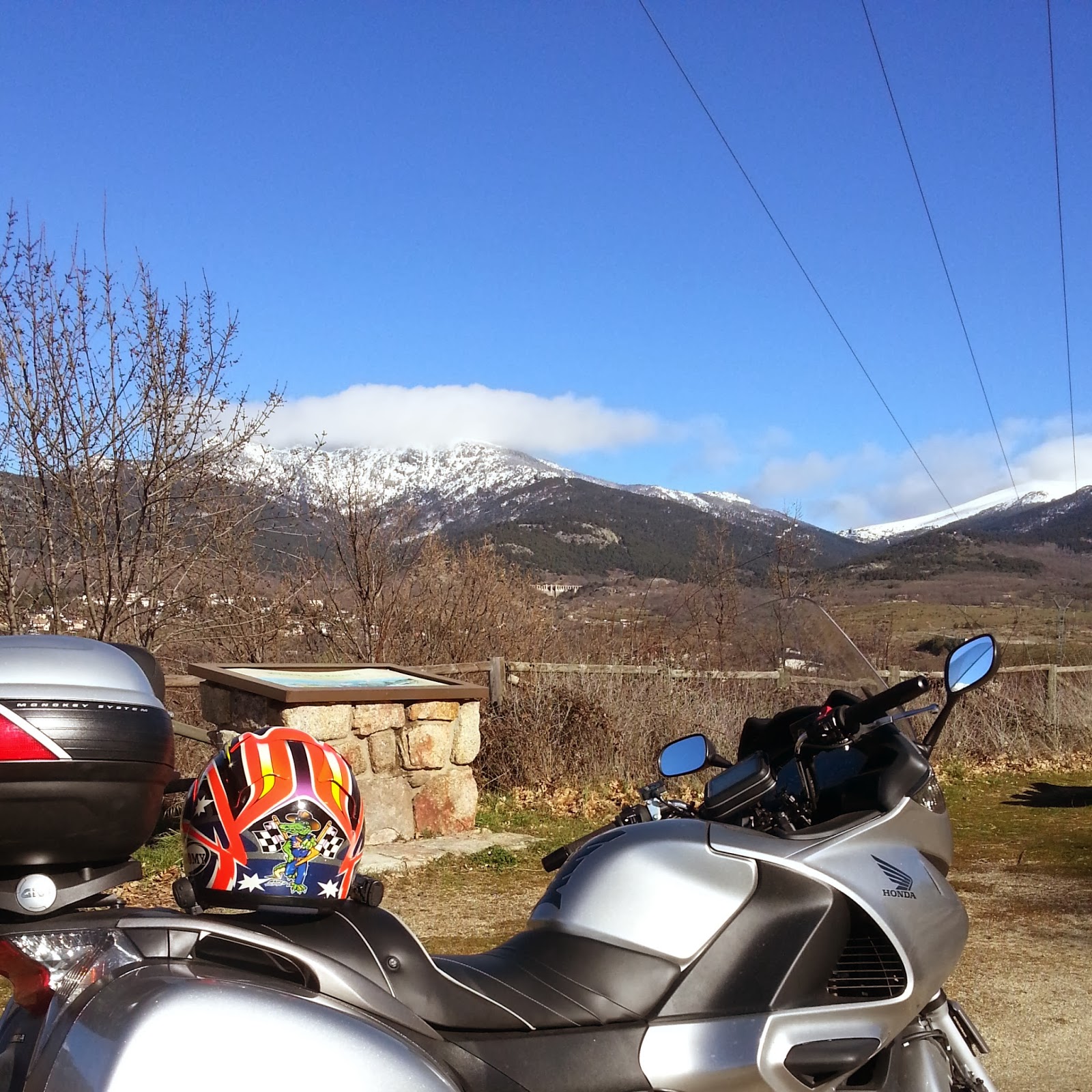 ruta en moto fallida a cotos