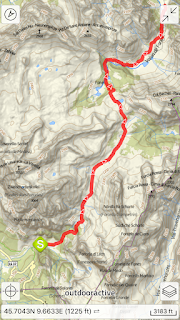 Alta Badia app map and overview for Hike 2 - Fanes. Alta Badia app map and overview for Hike 2 - Fanes.