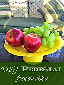 DIY pedestal tray, pedestal, silver trays