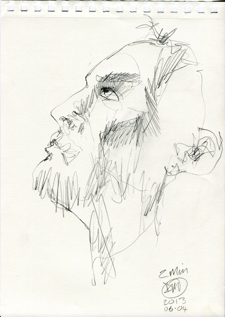 Sketch by David Meldrum