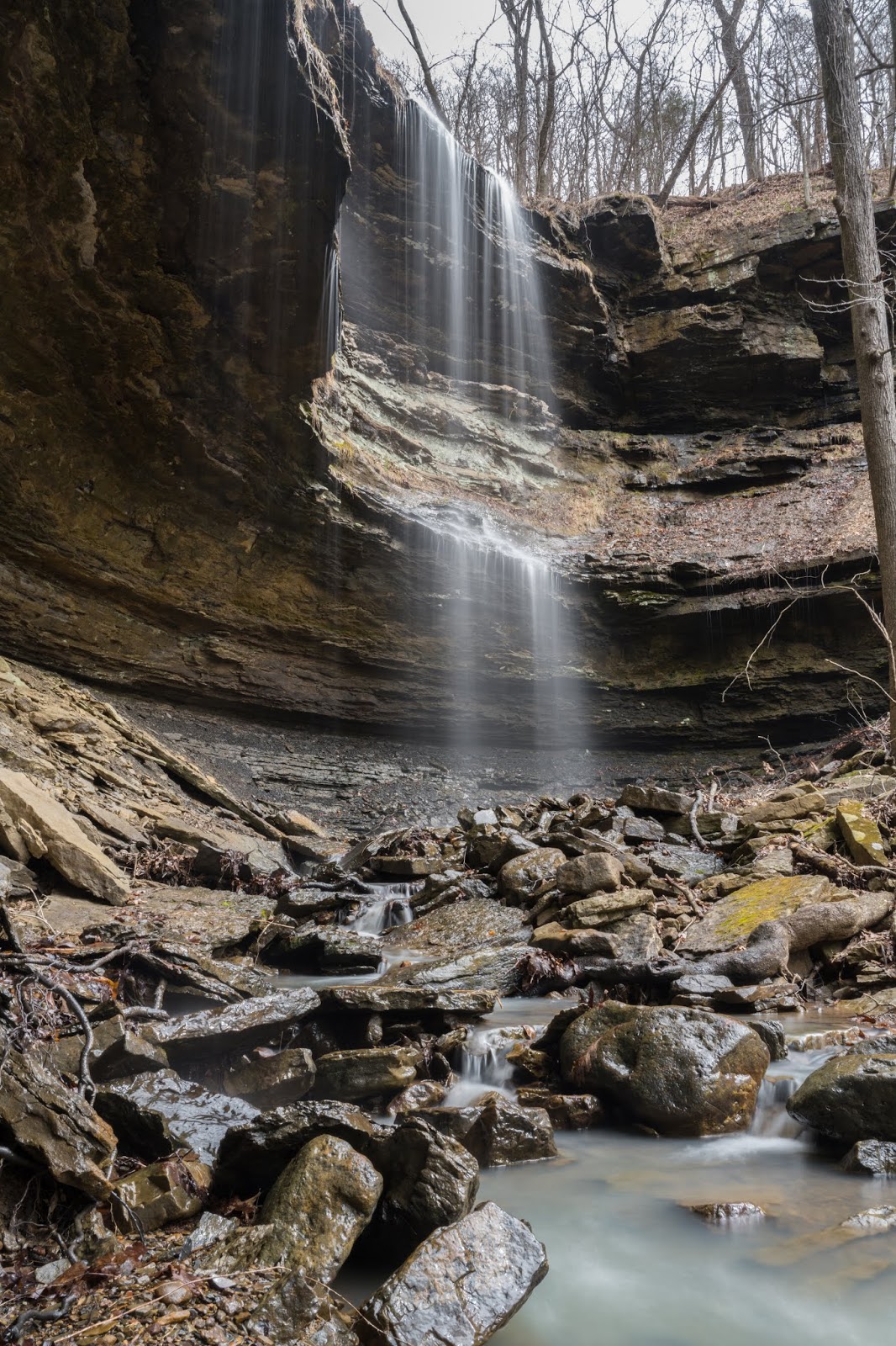 Rick's Hiking Blog: Christmas Falls, Western Ozarks north of Cass, Arkansas