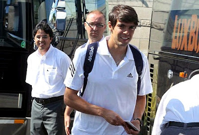 Ricardo Kaka is training with Real Madrid in Los Angeles