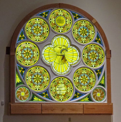 stained glass window