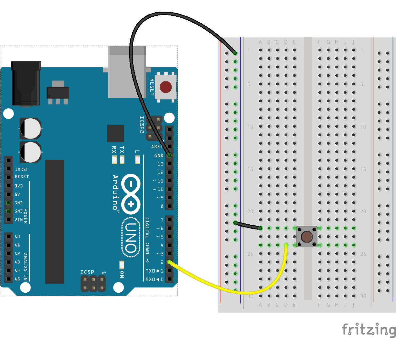 chriga's blog: Audino - Arduino MP3-Player (5) - Knöpfe (digital)