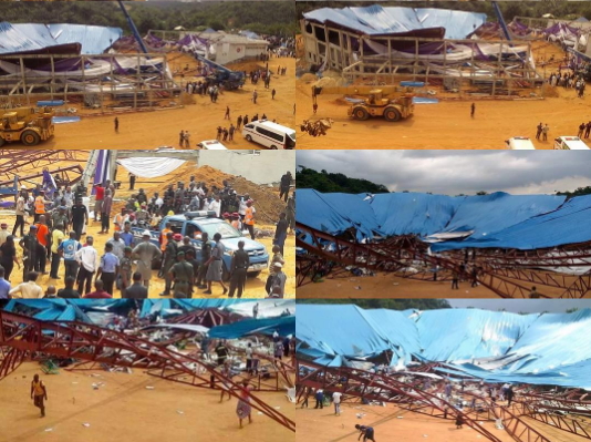 mass burial uyo church collapse victims