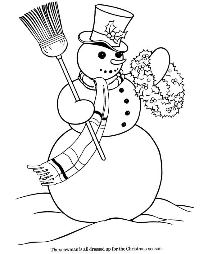 Christmas Coloring Pages For Kid Christmas Coloring Pages For Kid