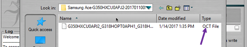 Flash Samsung Devices Using Octoplus - Step 6