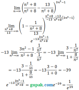 cara singkat limit euler